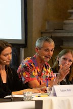 Hans-Peter Hutter (Mitte) bei der Diskussion im Rahmen von „Umwelt im Gespräch 11“.